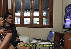 Woman lets him watch the game – can't stand it anymore