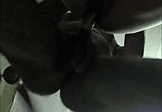 Awesome Asian wife gives bold blowjob, ball sucking, and hard fuck with Hindi audio