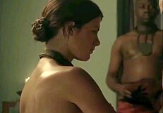 laura surrich as slave in intense anal scene from spartacus, edited version