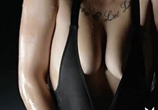 Hot Latina Babes Expose Big Asses and Boobs During Workout