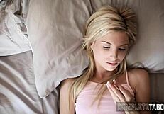 Skinny little 18+ fetish teen gets creampied by big interracial monster cock