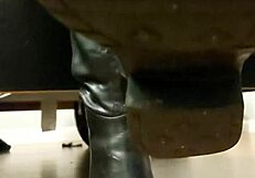 yuki boot and foot worship, licking and humiliating the slave?