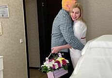 intimate waxing session with donald t