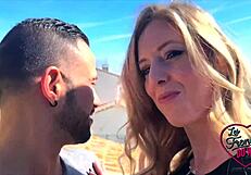 Does Aurbeaureal Blonde Love Dick? Big Tits Adore It!