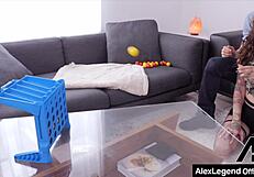 Watch These Babes Lick Pussy And Suck Cock Before Cum On Ass