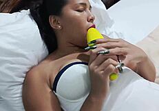 Hey, My Mother-in-Law Rubs Her Huge Pussy for Pleasure