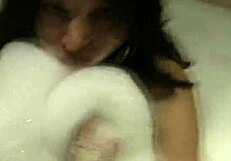 Indian Housewife Taking Shower