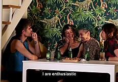 Passionate Non-Monogamous Dinner Turns Into Bisexual Foursome FFFM, Filled With Intense Emotions