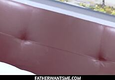 cute latina teen stepdaughter serena santos wants to fuck stepdad to see if her feelings are real pov