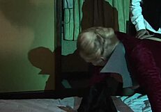 Natalia Faith masturbates with dildo, fingering her ass