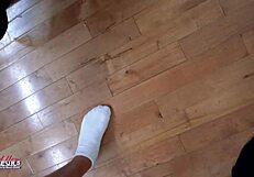 busty cute blonde nikki j enjoys a fun time with her partner