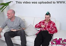 bbw woman goes on a blind date with three strangers vicky bren ends up fucking them all at fakings