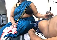 Maid Yeshoda Sucking Dick In Intense Blowjob Session With Deepthroat And Gagging