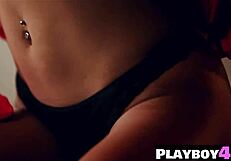 Long Legged Asian Teen 18+ Bryiana Noelle Posed In Lingerie Before Striptease