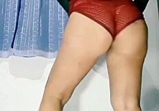 Mireladelicia Strips Masturbates Squirts with Dildo