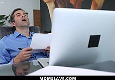 Asian Milf, Mommy, and Teen Trio Get Work Done with Freeuse Touch.