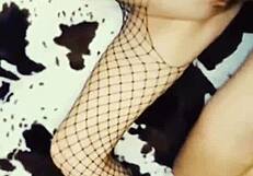 does this milf dance striptease with masturbation before big dick fills her tight holes?