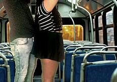 Follando En Bus Publico