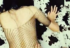 does this milf dance striptease with masturbation before big dick fills her tight holes?