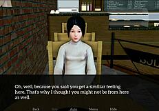 My new family game with blonde and brunette teens