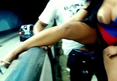 Hot girl fucks in tunnel, explains to police