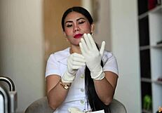 Latex Glove Fetish Asmr