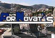 Penelope and Laia try their first threesome with Victor! 😏