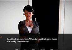 My new family game with blonde and brunette teens