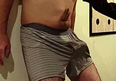 Woman Uses Man As Punching Bag For Balls And Cock