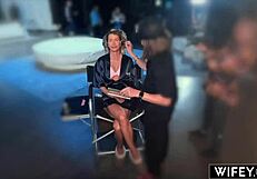 Fit Blonde Hotwife Cassie Bender Receives BBC Creampie Before Hubby