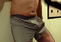 Woman Uses Man As Punching Bag For Balls And Cock