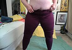 i'm dawnskye1962 modeling panties for liam, finishing with joi