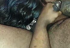 bbw slut sucking huge cock and getting cum in mouth!