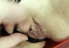 Amateur slut sucks cock and gets fucked POV