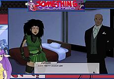 Blonde Bodybuilder Plays Unlimited Game with Redhead