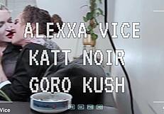 pervy boss spy cam catches two slutty secretaries anal deep throat smoking fisting atm creampie