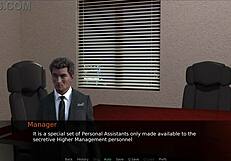 Let's play executive service with big ass in lingerie