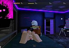 Bbc fucks a mistful roblox slut erp with cowgirl riding and cum