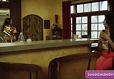 Oh, Eliza And Hime Lick Each Other's Perky Nipples!