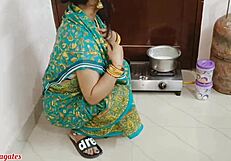 Early Morning Fucking of Maid in Kitchen While She Prepares Chicken