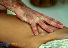 massage rooms blowjob and pov cowgirl romantic orgasm with leanne lace