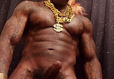 Hallelujah Johnson Thee African King ke huge cock ka BBC worship