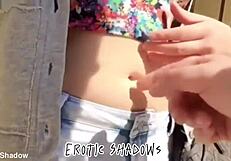 What if you let me touch your belly button sensually?