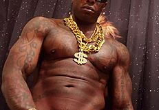 Hallelujah Johnson Thee African King ke huge cock ka BBC worship