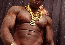 Hallelujah Johnson Thee African King ke huge cock ka BBC worship