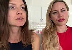 In this casting interview, a blonde discusses her views on risk and freedom