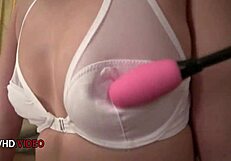 Maya kato gives blowjob to two cocks before cumshot gangbang