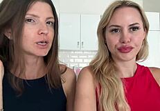 In this casting interview, a blonde discusses her views on risk and freedom