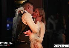 Fibi euro and emiri momota are sharing a huge cock in this steamy threesome