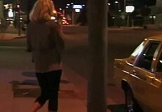 i watched them in the car with the driver